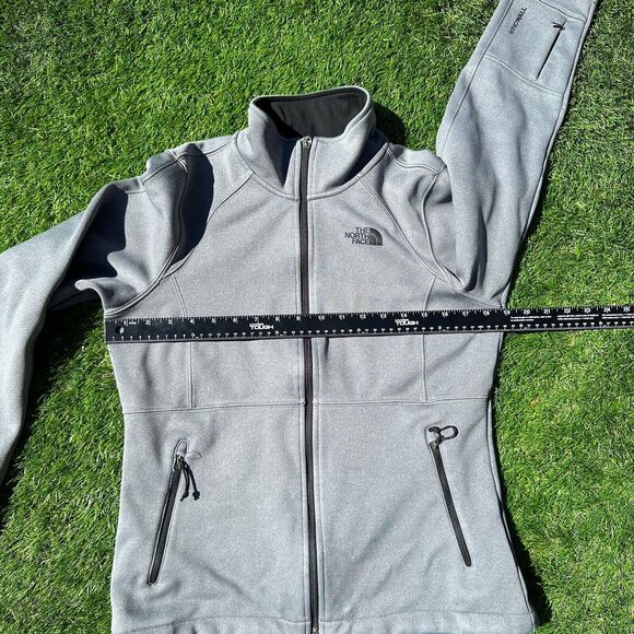 The North Face Windwall Jacket Womens Size Small Country Gray Full Zip Flaw‎ - Picture 11 of 11